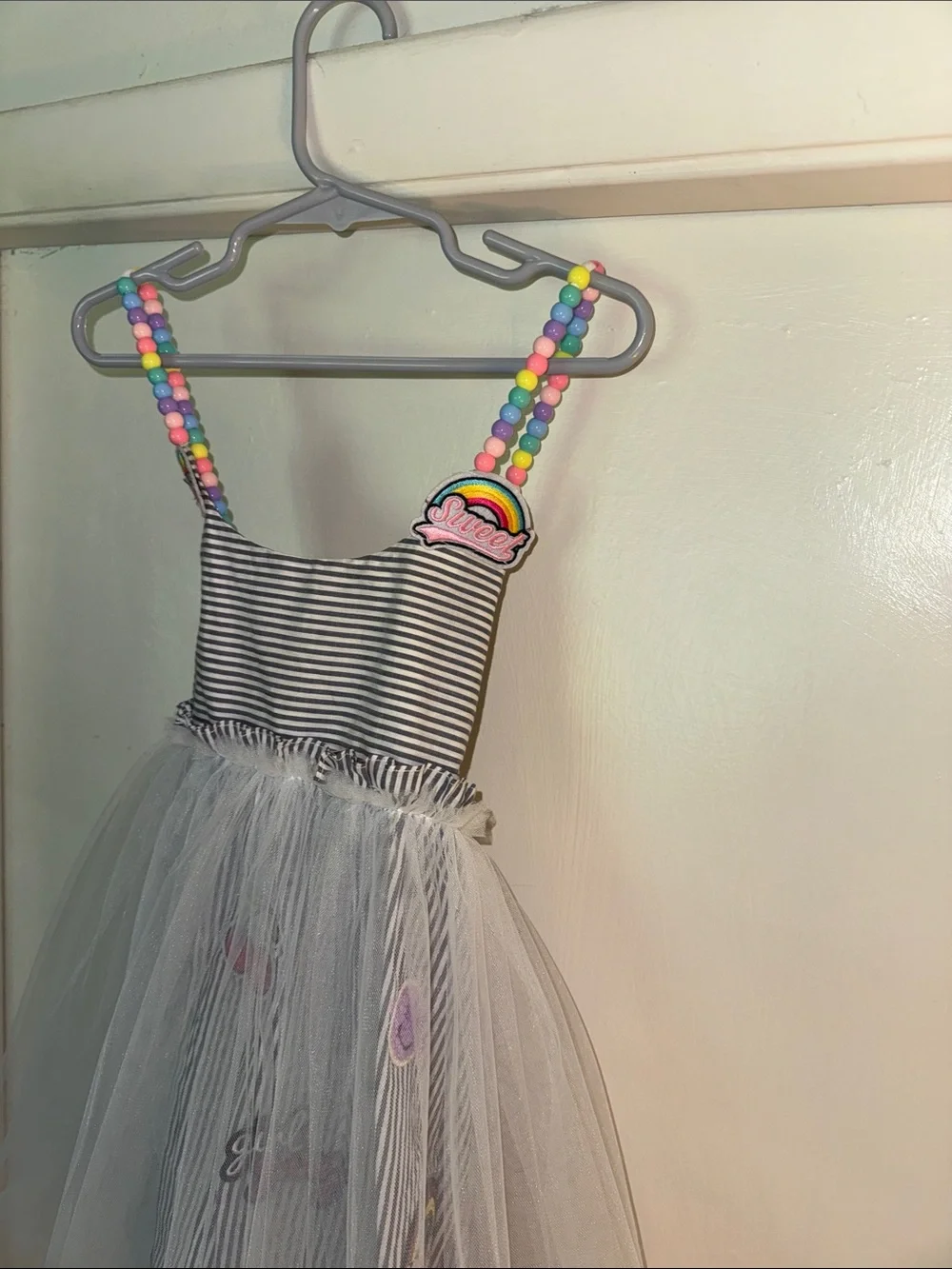 Lola + The Boys | Sweet candy Lovers Patch Dress-Size 6